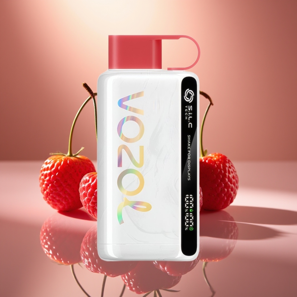 VOZOL STAR 9000/12000 Kertakäyttöhöyrytin Mansikka Vadelma Kirsikka | 650mAh | 30 nopeampi lataus